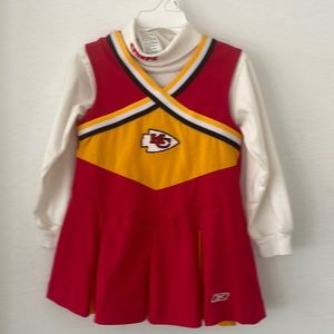 Toddler 3T Kansas City Chiefs Cheerleader Outfit